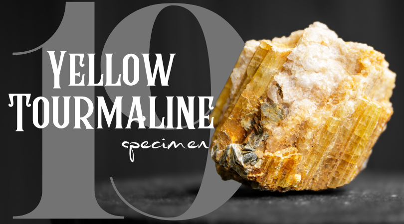 Day 19 | Yellow Tourmaline Specimen