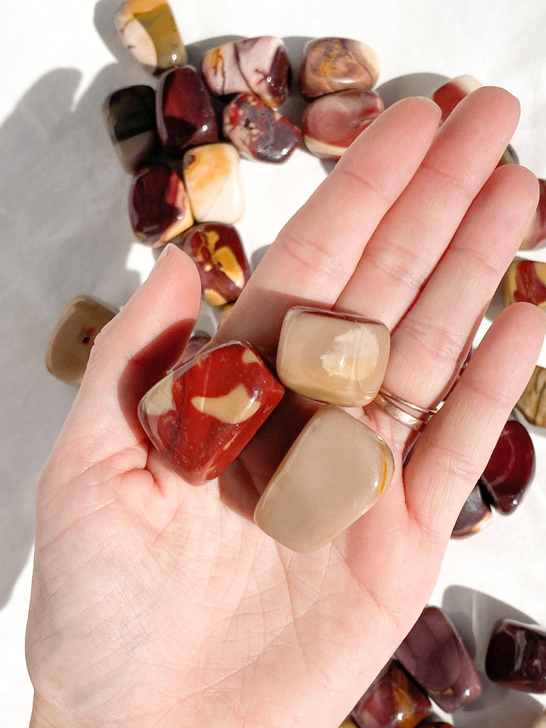 Mookaite Jasper Tumbles | Medium - Unearthed Crystals