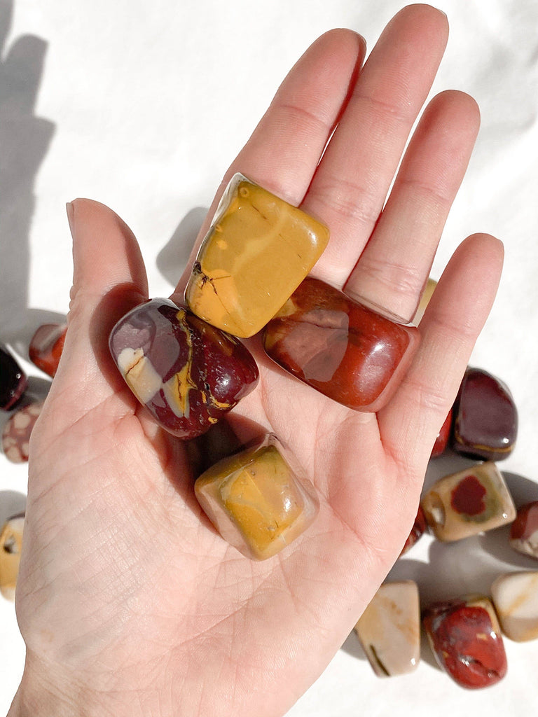 Mookaite Jasper Tumbles | Large - Unearthed Crystals