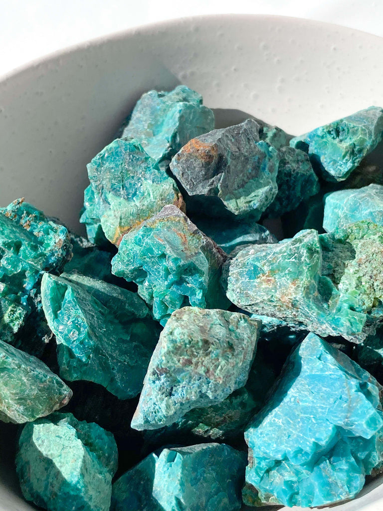 Chrysocolla Rough | Extra Small - Unearthed Crystals