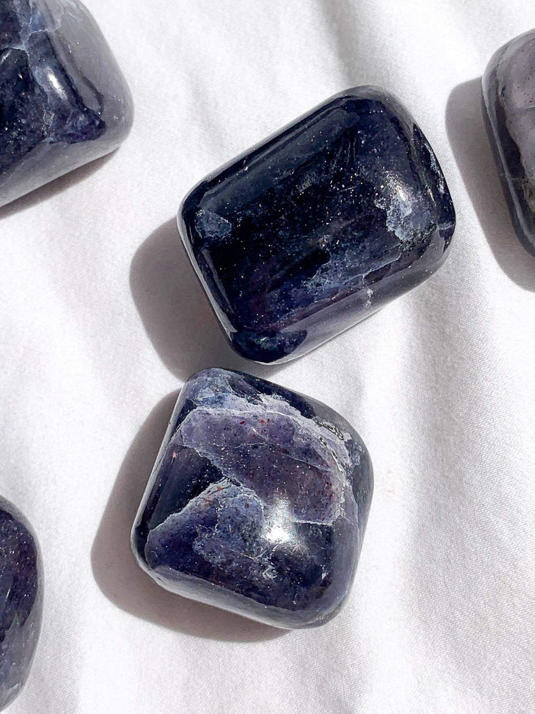 Iolite Tumbles | Large - Unearthed Crystals