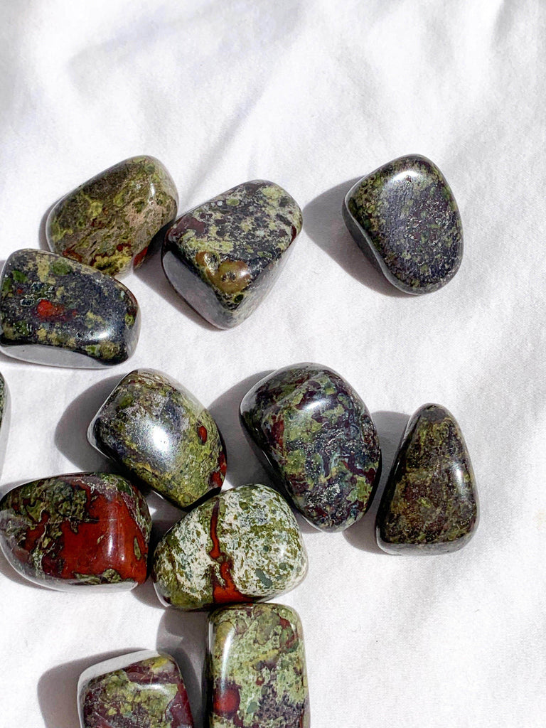 Dragon Blood Jasper Tumbles | Medium - Unearthed Crystals