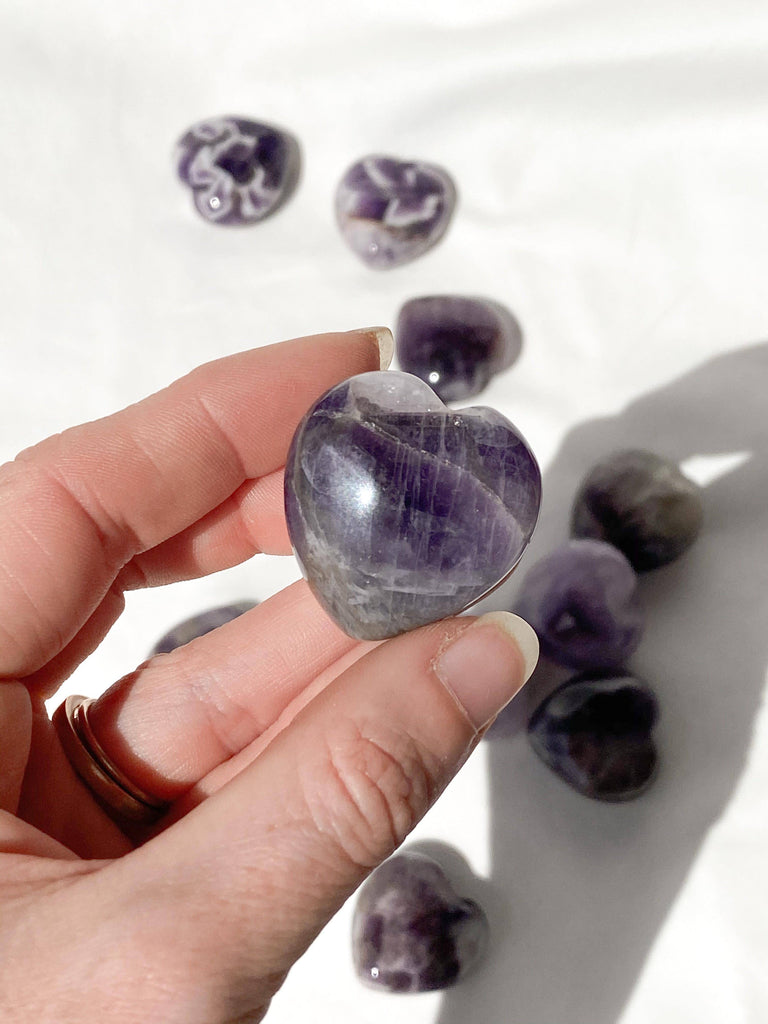 Amethyst Heart | Small - Unearthed Crystals