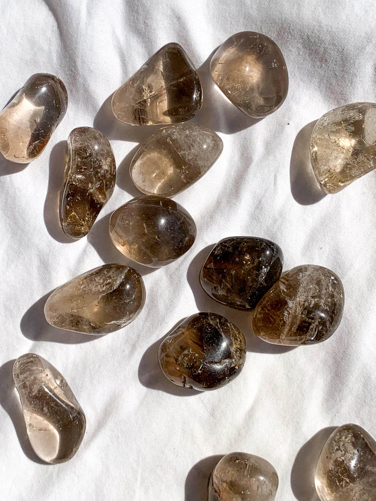 Smokey Quartz Tumbles | Large - Unearthed Crystals