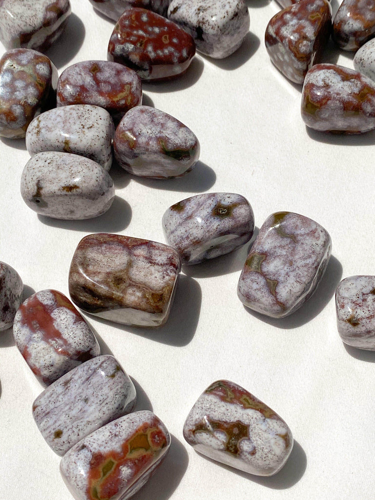 Poppy Jasper Tumble | Medium - Unearthed Crystals