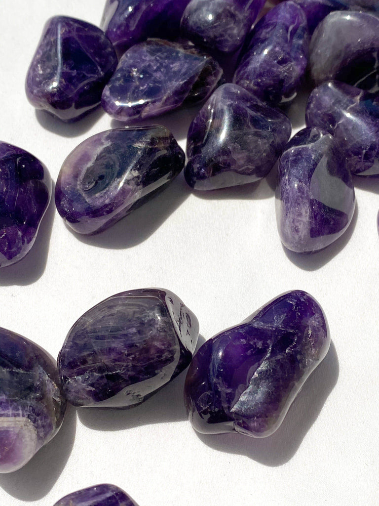 Violet Amethyst Tumbles | Medium - Unearthed Crystals