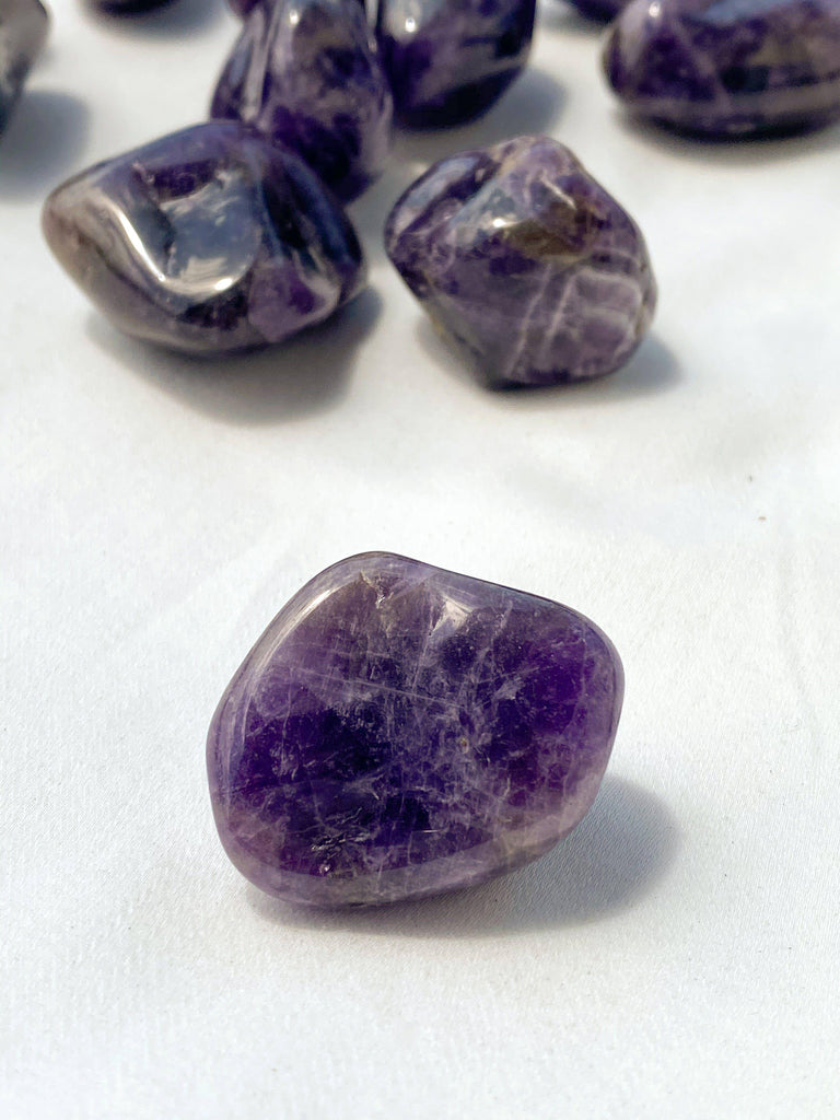 Violet Amethyst Tumbles | Large - Unearthed Crystals