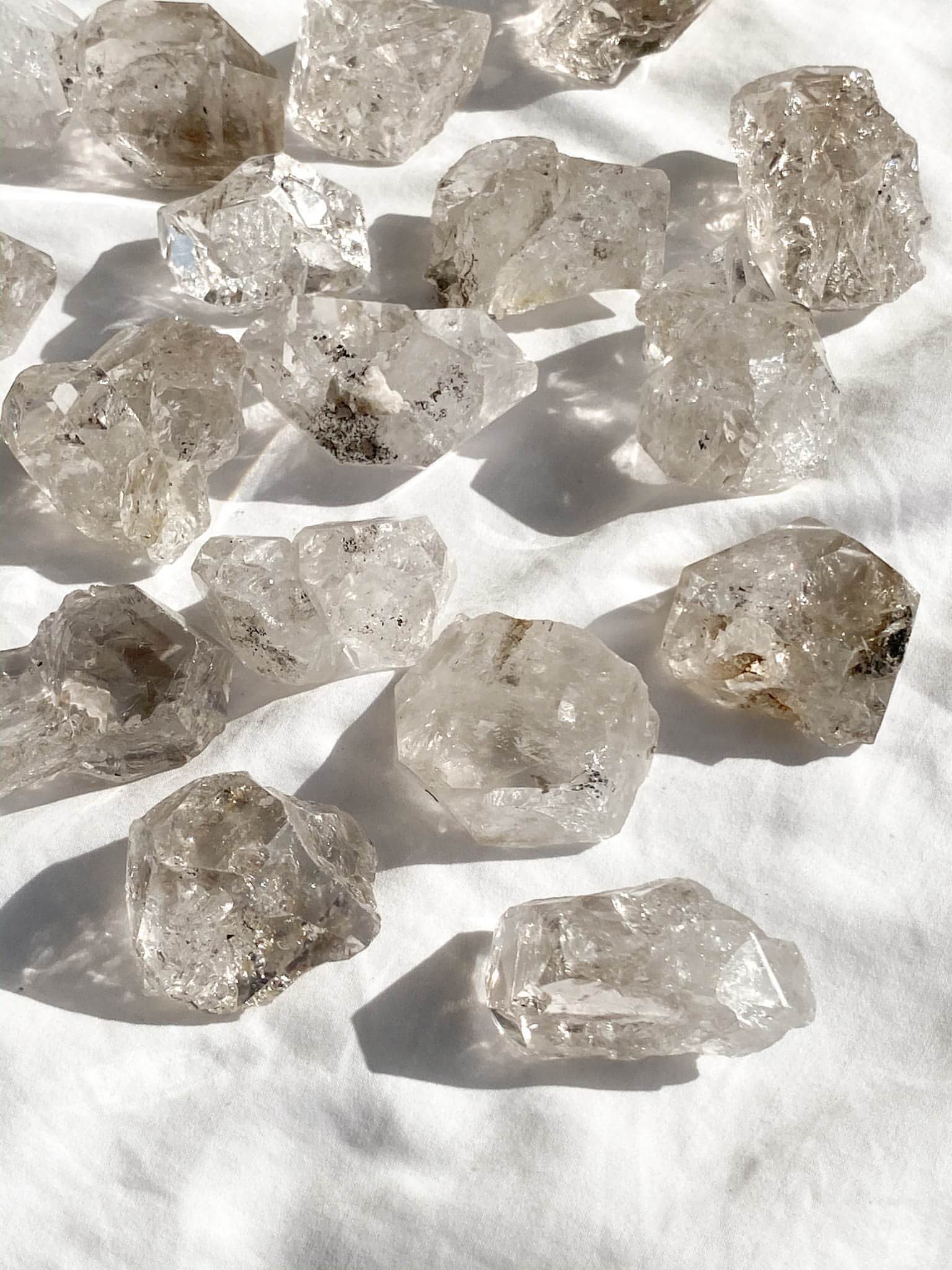 Large Rare Herkimer Diamond Imperfect Beautiful Raw Specimen
