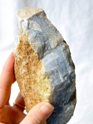 Blue Lace Agate Rough - Unearthed Crystals