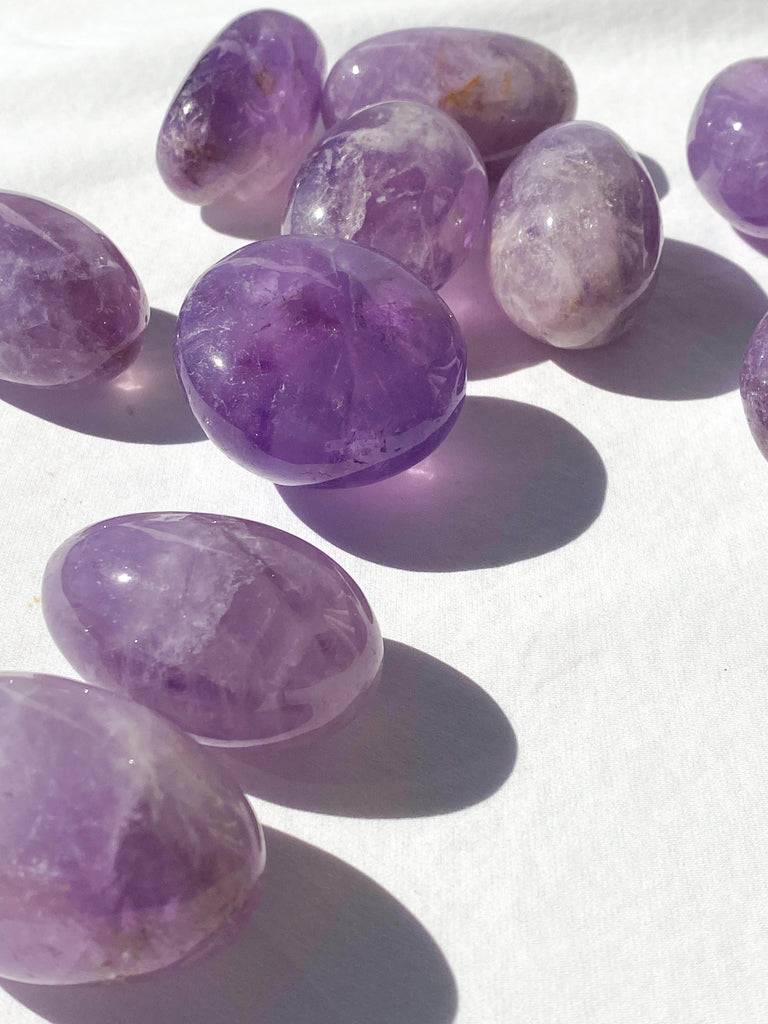 Amethyst Palm Stone | Medium - Unearthed Crystals