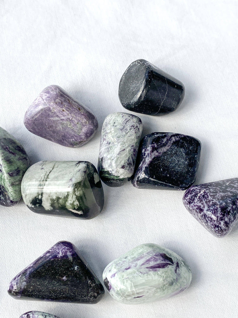 Kammererite Tumbles | Medium - Unearthed Crystals