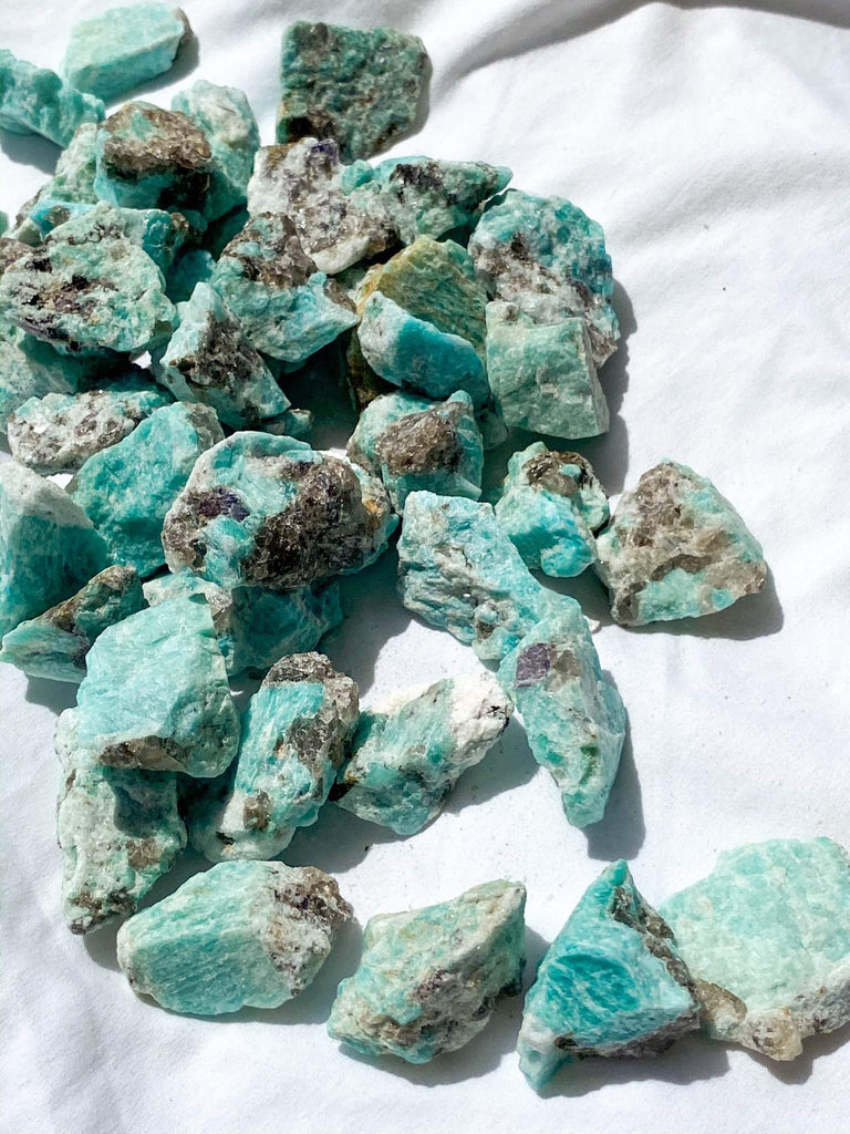 Bag of Roughs | Amazonite | 500g - Unearthed Crystals