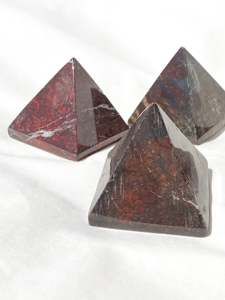 Brecciated Jasper Pyramid | Medium - Unearthed Crystals